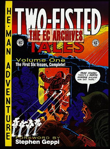 EC Archives: Two-Fisted Tales issue 1 Dust Jacket