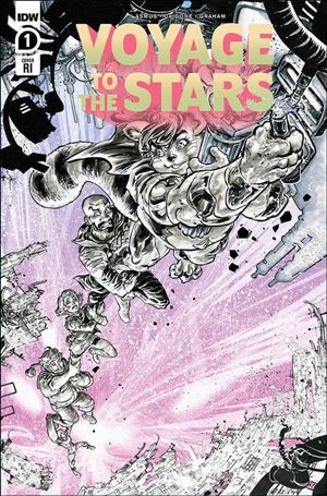 Voyage to the Stars issue 1-C Freddie Williams II 1:10 Spot Color Cover