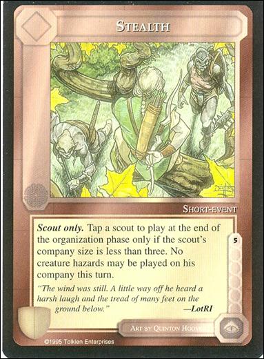 Middle-Earth: The Wizards (Base Set) card 400 Stealth