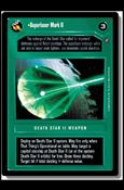Star Wars: Death Star II Limited (Base Set) card 88 Superlaser Mark II