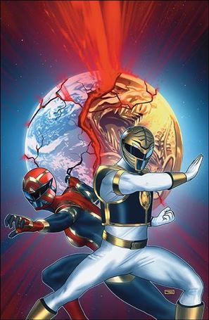 Mighty Morphin Power Rangers issue 119-E Taurin Clarke Virgin 1:15 Cover
