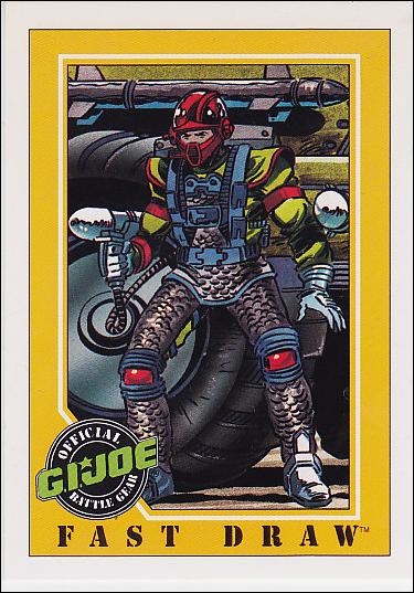 G.I. Joe (Base Set) card 66 Fast Draw