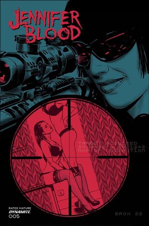 Jennifer Blood (2021) issue 5-H Jimmy Broxton 1:7 Cover
