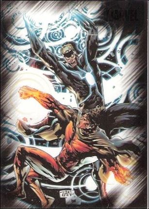 Marvel Heroes and Villains (Base Set) card 47 Havok vs Vulcan