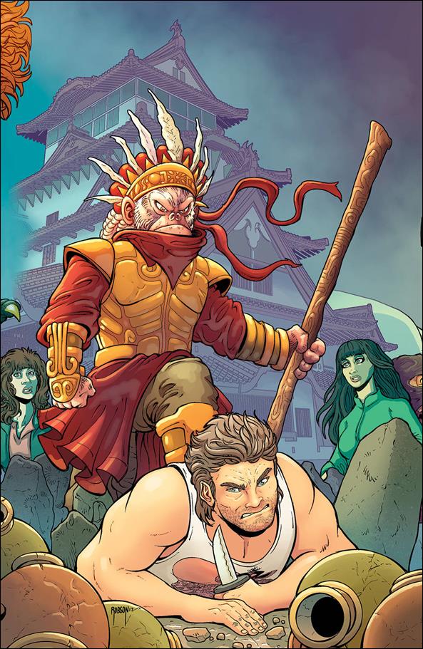 Big Trouble in Little China: Old Man Jack issue 5-C Will Robson 1:15 Virgin Cover