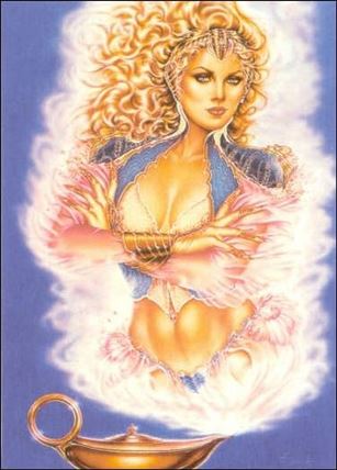 Olivia I (Base Set) card 34 Genie
