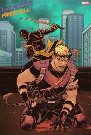 Hawkeye: Freefall issue 1-C Elizabeth Torque 1:25 Cover