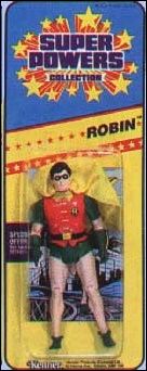 Super Powers Collection Action Figures (1984) figure 37 Robin (Small Card)