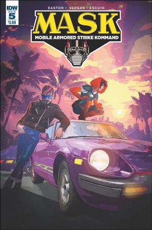 M.A.S.K.: Mobile Armored Strike Kommand issue 5 Tommy Lee Edwards Cover