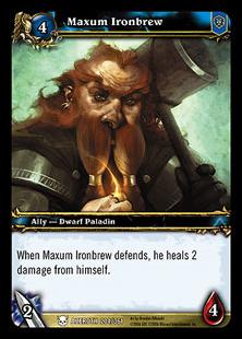 World of Warcraft: Heroes of Azeroth (Base Set) card 204 Maxum Ironbrew