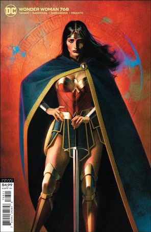 Wonder Woman (1942) issue 768-B Joshua Middleton Cardstock Cover