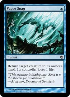 Magic the Gathering: Duel Decks: Ajani vs. Nicol Bolas card 58 Vapor Snag