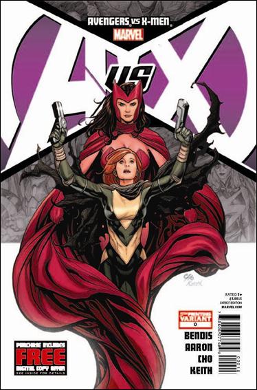 Avengers vs X-Men issue 0-G Frank Cho "Purple" Cover (5th Printing)