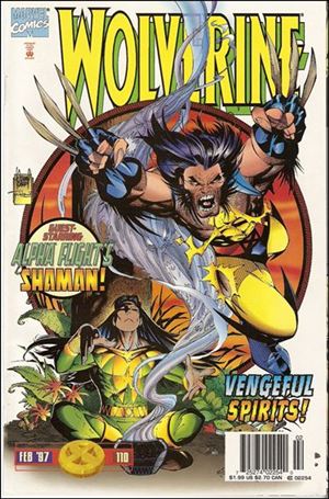 Wolverine (1988)  issue 110-B Newsstand Edition / Price Variant
