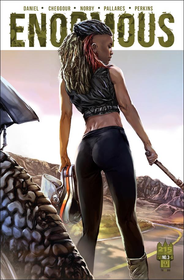 Enormous (2015) issue 3 Mehdi Cheggour Cover