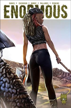 Enormous (2015) issue 3 Mehdi Cheggour Cover