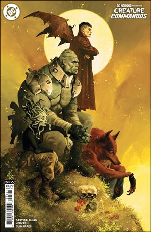 DC Horror Presents: Creature Commandos issue 5-B Sebastián Fiumara Cardstock Cover