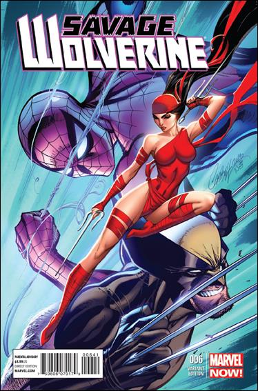 Savage Wolverine issue 6-C J. Scott Campbell 1:50 Cover