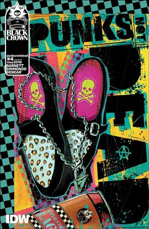 Punks Not Dead issue 4 Martin Simmonds Cover