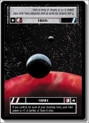 Star Wars: Premiere Limited (Base Set) card 136 Yavin 4