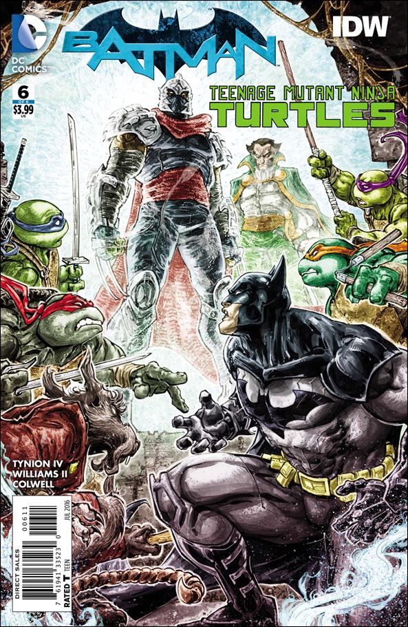Batman/Teenage Mutant Ninja Turtles issue 6 Freddie E. Williams II Cover