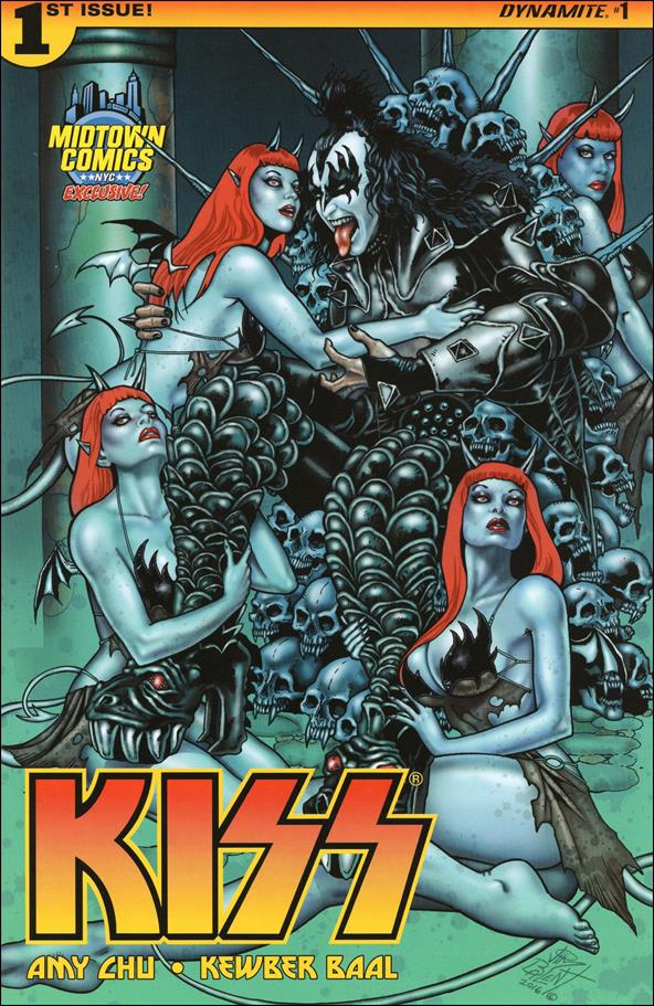 Kiss (2016) issue 1-U Jim Balent Midtown Comics Cover