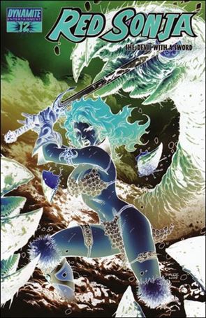 Red Sonja (2005) issue 12-F Jim Lee 1:50 Negative Cover