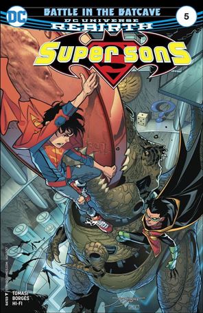 Super Sons issue 5 Jorge Jimenez Cover