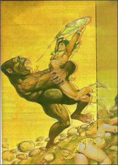 Conan III (Conan the... Subset) card 2 Conan the Battler