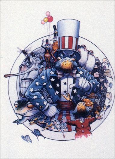 Art Suydam (Base Set) card 32 Fourth of July