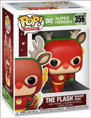 POP! Heroes figure 356 The Flash Holiday Dash
