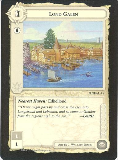 Middle-Earth: The Wizards (Base Set) card 250 Lond Galen