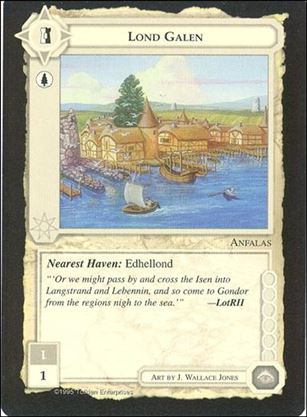 Middle-Earth: The Wizards (Base Set) card 250 Lond Galen