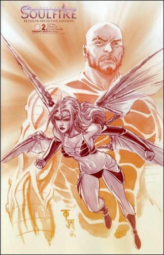 Michael Turner's Soulfire (2009) issue 2-C Retailer Incentive Cover