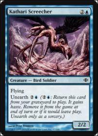Magic the Gathering: Shards of Alara (Base Set) card 47 Kathari Screecher