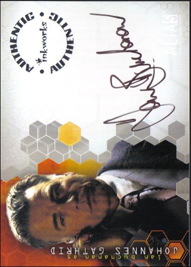 Alias: Season Three (Autograph Subset) card A31 Ian Buchanan as Johannes Gathrid