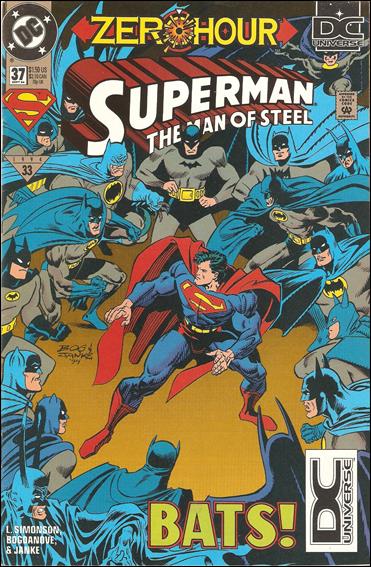Superman: The Man of Steel issue 37-B DC Universe UPC (2nd Printing)
