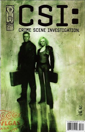 CSI: Crime Scene Investigation issue 3 Art Cover