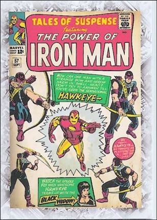 Marvel Beginnings: Series 1 (Breakthrough Issues Comic Cover Subset) card 27 Tales of Suspense Vol. 1 #57