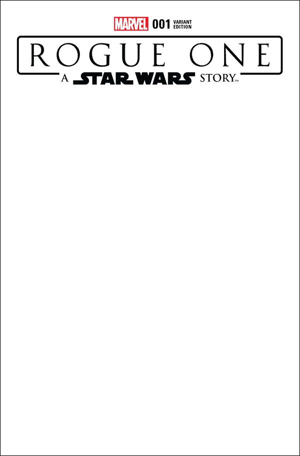 Star Wars: Rogue One Adaptation issue 1-D Blank/Sketch Cover