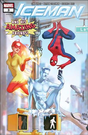 Iceman (2018) issue 3 W. Scott Forbes Cover