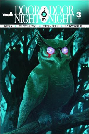 Door to Door Night by Night issue 3-B Brian Hurtt Cover