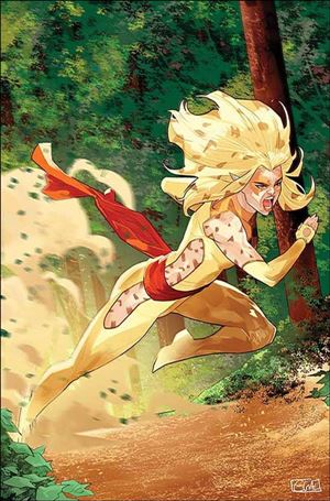 ThunderCats: Cheetara issue 5-L Edwin Galmon Virgin 1:30 Cardstock Cover