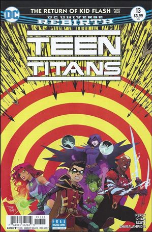Teen Titans (2016) issue 13 Dan Mora Cover