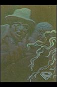 Superman Holo Series (Gold Hologram Parallel Base Set) card 33 In The Beginning 