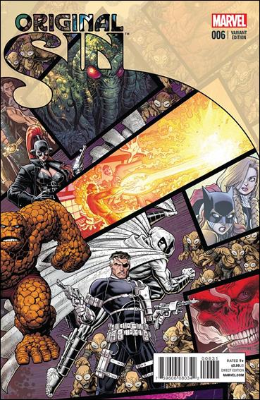 Original Sin issue 6-B Arthur Adams Connecting Cover