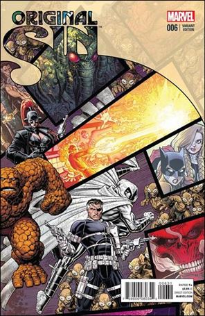 Original Sin issue 6-B Arthur Adams Connecting Cover