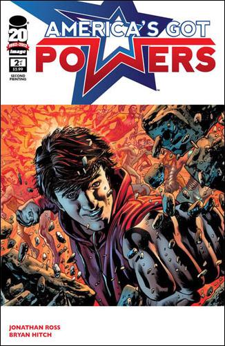 America's Got Powers issue 2-B Bryan Hitch Cover (2nd Printing)