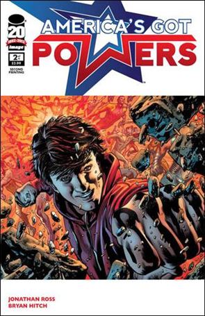America's Got Powers issue 2-B Bryan Hitch Cover (2nd Printing)