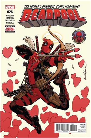 Deadpool (2016) issue 26 David Lopez Cover